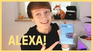 Amazon Alexa Unboxing and Setup!! :D Echo Dot 2nd Generation!
