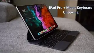 iPad Pro + Magic Keyboard Unboxing ON ⚡#YOUTUTECHNO⚡