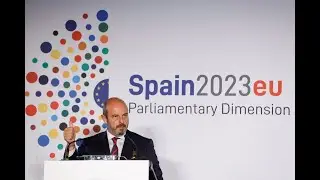 Intervención del pte. del Senado en la Conferencia Interparlamentaria de Pol. Exterior y Seguridad