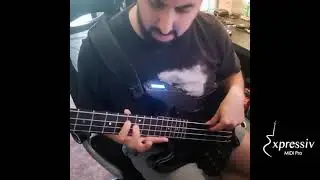 Ivan Pineda try out his new MIDI Pro Bass