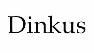 How to Pronounce Dinkus
