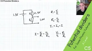 C5 Potential dividers | Recorded for Isaac Physics Covid-19 tutorials
