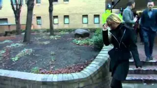 Tulisa Contostavlos leaves Southwark Crown Court