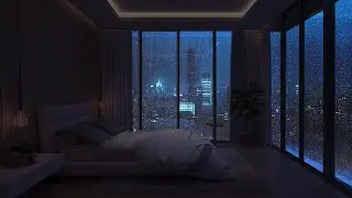 Finding Solace In The Sound Of Rain Hitting City Windows Relaxes Me And Brings A Good Night's Sleep