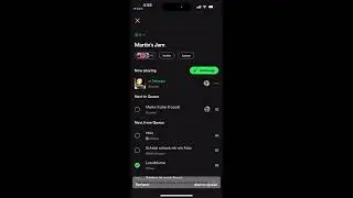 How to leave a group session in Spotify?