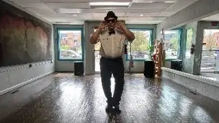 Street Swing Partner Dance - Solo Dancing to Good Rockin' Tonight - Roy Brown