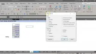Correct Values stored as Text