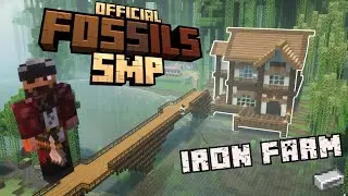 HUGE Create Mod Iron Farm! Building the Official Fossils SMP Iron Generator