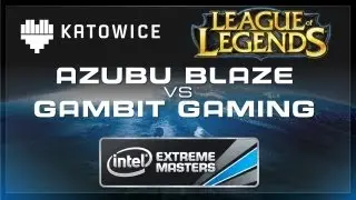 Azubu Blaze vs Gambit Gaming - Group A - IEM Katowice League of Legends