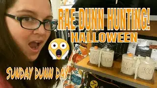 RAE DUNN HUNTING!   HALLOWEEN    SUNDAY  DUNN DAY