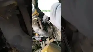 демонтаж тнвд caterpillar 320 #ремонт #экскаватор#форсунки cat