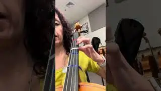 Beginning cello left hand technique 