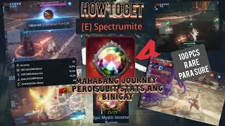Mir4- SPECTRUMITE FARMING AND IDEA PANO BA NAKAIPON NG 100 PCS RARE