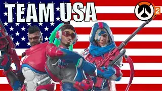Team USA Overwatch World Cup Tryouts - Map Highlights [Support POV]