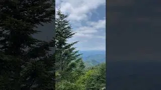 Blue Ridge Parkway ⛰️🌲View From Waterrock Knob #backpacking #overlook #brp #metroonthemove