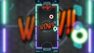 Air Hockey Glow HD Ultimate 2D | 1P-Medium (13.183s)