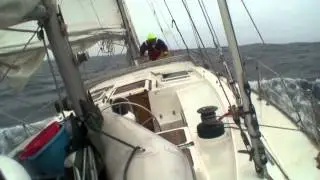 Azores Sailing Relax/По атлантике под дождем под музыку