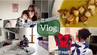 Reclusi in casa!!! 😩 | Prepariamo insieme il pranzo 😋 | Haul abbigliamento bimbo • Vlog gennaio 2026