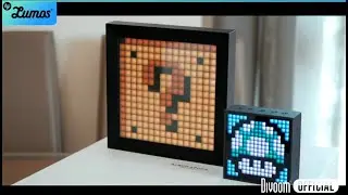Divoom Pixoo Multi-Purpose DIY Pixel Art 16x16 Programmable LED 16 Million Colors Display Panel