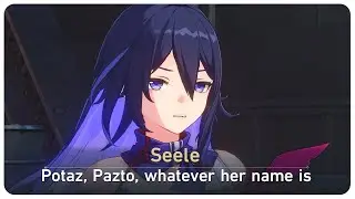 Seele Makes Fun of Topaz's Name (Cutscene) Future Market | Honkai Star Rail 1.4