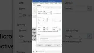 Microsoft 365 Word Paragraph Spacing #shorts