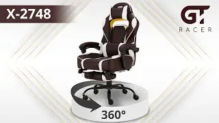 Геймерское кресло GT Racer X-2748 (обзор 360&deg;)