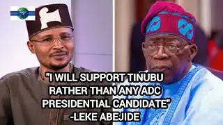 ADC HON LEKE ABEJIDE DECLARED FULL SUPPORT FOR PRESIDENT TINUBU RE-ELECTION 