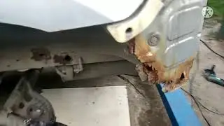 Nissan Tiida восстановление после ДТП. Nissan Tiida recovery after an accident.