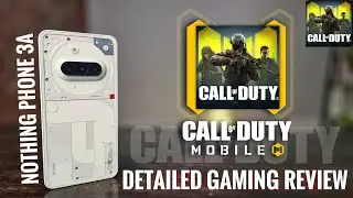 Nothing Phone 3A COD Mobile 2025 🎮 Extreme Gaming Review | FPS & Performance Test 🔥📱
