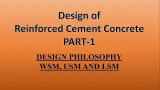 RCC Part 1 WSM, LSM USM (Hindi) ||by civil engineering online