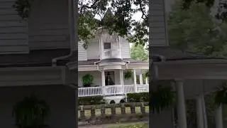 Queen Anne Victorian House -Turret & Balcony -Eastlake Cottage- Plattsburg, MO #Victorian #Eastlake