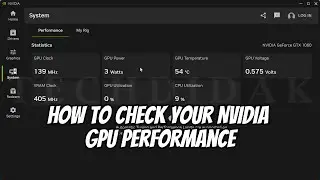 How to Check Your NVIDIA GPU Performance
