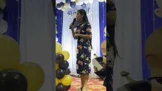 How to host birthday party | Bhagyashri Jadhav | Anchoring #shorts #status