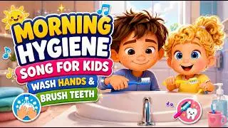 Morning Hygiene Song for Kids | Wash Hands & Brush Teeth | TesuKids