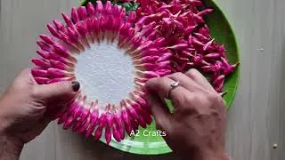 Betal Leaf & Flower Backdrop Making For this Varmahalakshmi Festival 2025 ||  Quick and Easy Decor