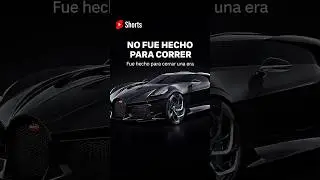 Este Bugatti NO fue hecho para correr 🖤 #bugatti