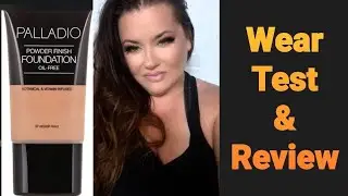 Palladio Powder Finish Foundation | 14 Hour Wear Test & Review