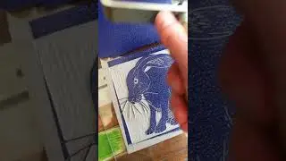 Quick lino printing process