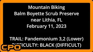 MTB - Pandemonium 3,2 - Balm Boyette - 2-11-23
