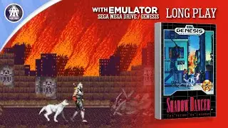 SHADOW DANCER THE SECRET OF SHINOBI WORLD LONG PLAY | GAMEPLAY | SEGA GENESIS | SEGA MEGA DRIVE