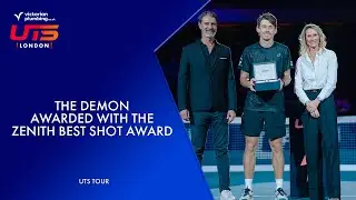The Demon wins The Zenith Best Shot Award | Victorian Plumbing UTS London Grand Final