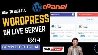 How to Install WordPress in Live Server Cpanel 2024 | Install WordPress with Cpanel