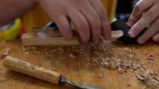 Pear wood spoon