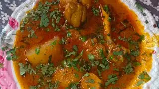 Chicken aloo ka salan 🍲😋🥘recipe support me my channel guyyss thank you 😊 subscribe me