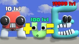 MERGE ALPHABET LORE: Door Alphabet (100 Doors) - Math Battles 4 ⭐ abcdefghijklmnopqrstuvwxyz