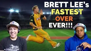 Brett Lee’s Fastest Over of his Life! Cricket REACTION