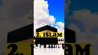 Top 5 religions in the world 2023#viral #shortvideo #shorts