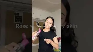 Is Rose Water Good For Dry Skin? #shorts #youtube #skincare #rose #beauty #natural #glow #yt #SHERY