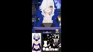 Drawing Suiika Vtuber Model Custom Textures V | ART