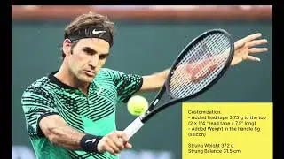Roger Federer - Wilson Pro Staff RF97 Autograph v10.0 and v11.0 customization
